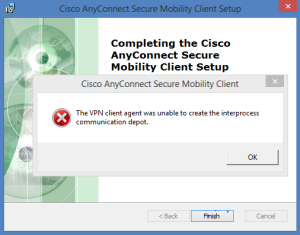Windows 7 Cisco Anyconnect